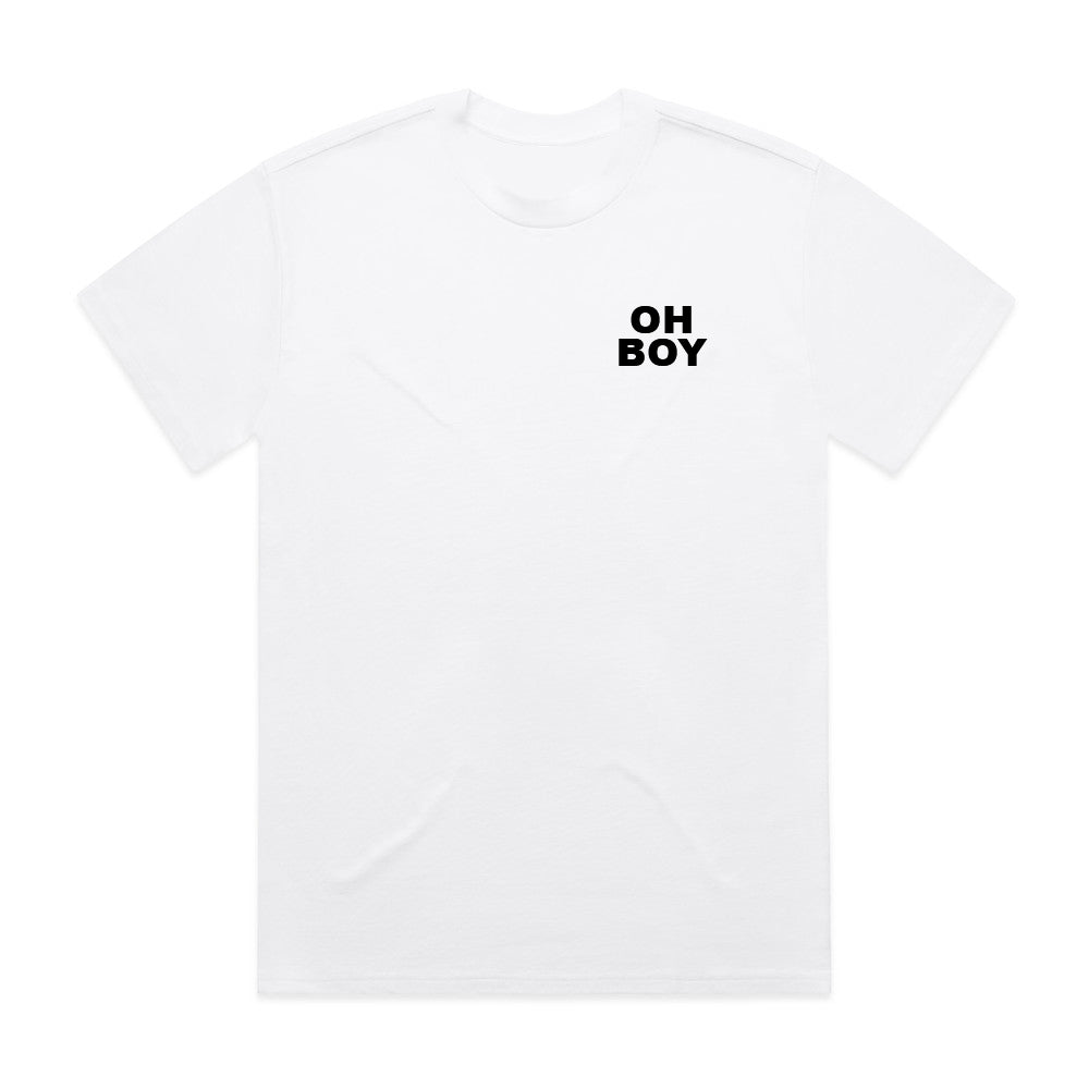 "Kiss French Drive Italian" White Shirt - Underground Raffles